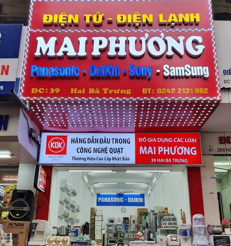 Mẫu Bảng Hiệu Điện Lạnh Đẹp Yêu Thích Nhất - Ảnh 2