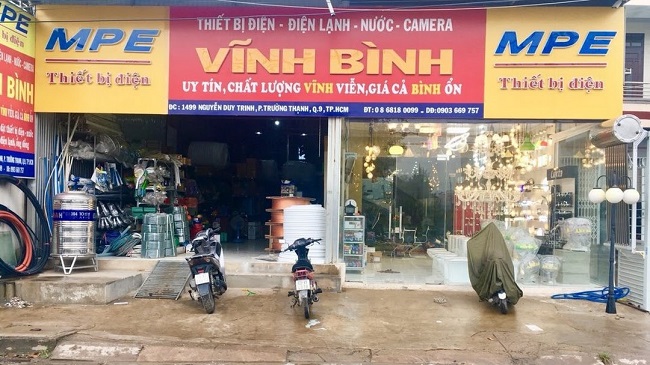 Mẫu Bảng Hiệu Cửa Hàng Điện Nước Đẹp, Sáng Tạo - Ảnh 2