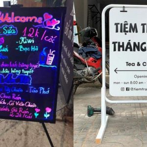 Mẫu Bảng Hiệu Đứng Quảng Cáo Đẹp, Bền, Mới Lạ