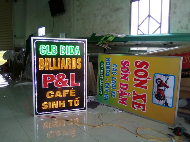 Mẫu Bảng Hiệu Bida Đẹp, Phong Cách Hiện Đại - Ảnh 10