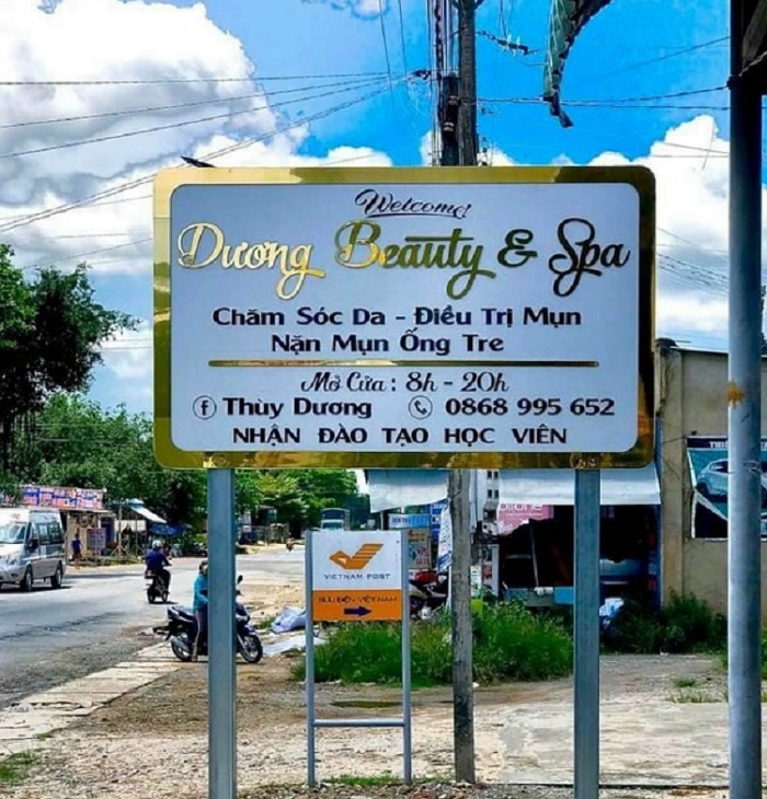 Mẫu Bảng Hiệu Nail Mi Thiết Kế Đẹp, Ấn Tượng - Ảnh 18