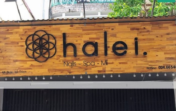 Mẫu Bảng Hiệu Nail Mi Thiết Kế Đẹp, Ấn Tượng - Ảnh 14