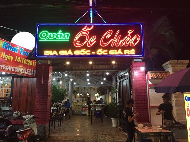 Mẫu Bảng Hiệu Quán Ốc Đẹp, Siêu Cuốn Hút