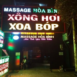Mẫu Bảng Hiệu Massage Body, Xong Hơi, Xoa Bóp Đẹp