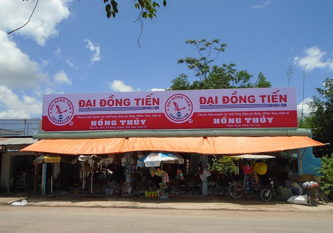 Bảng Hiệu Tôn Dán Decal Giá Chỉ 390k/m2 | Mẫu Đẹp - Ảnh 8