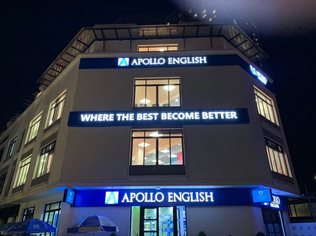 Các Mẫu Biển Quảng Cáo Trung Tâm Tiếng Anh, Ngoại Ngữ Đẹp - Ảnh 4