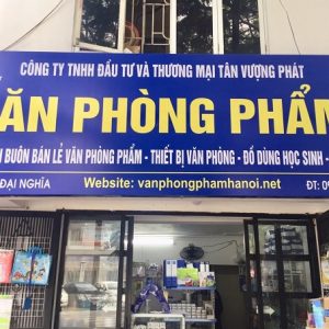 Mẫu Bảng Hiệu Văn Phòng Phẩm Đẹp, Hấp Dẫn Nhất