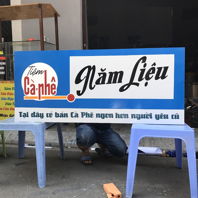 Mẫu Bảng Hiệu Sài Gòn Xưa Đẹp, Hoài Cổ - Ảnh 12