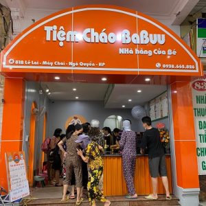 Mẫu Bảng Hiệu Cháo Dinh Dưỡng Đẹp Cho Các Bé