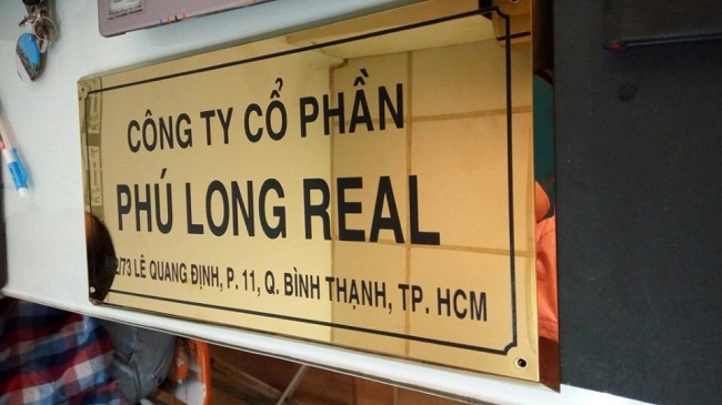 Mẫu Biển Quảng Cáo Công Ty Đẹp, Bền, Sang Trọng - Ảnh 10