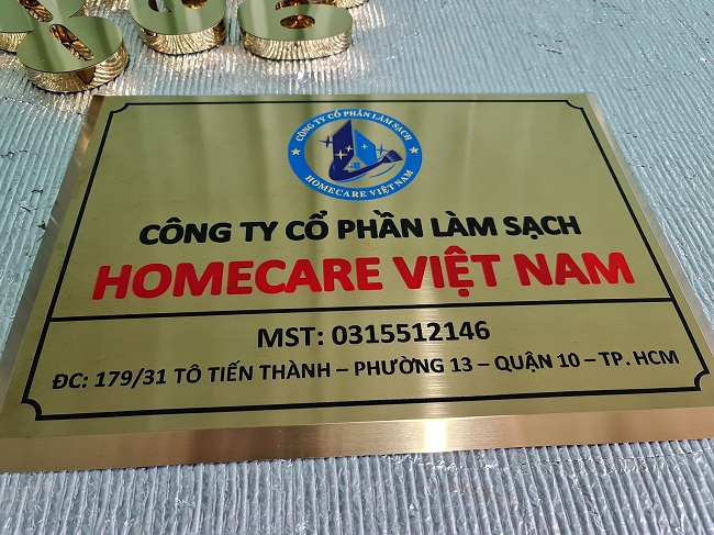 Mẫu Biển Quảng Cáo Công Ty Đẹp, Bền, Sang Trọng - Ảnh 9