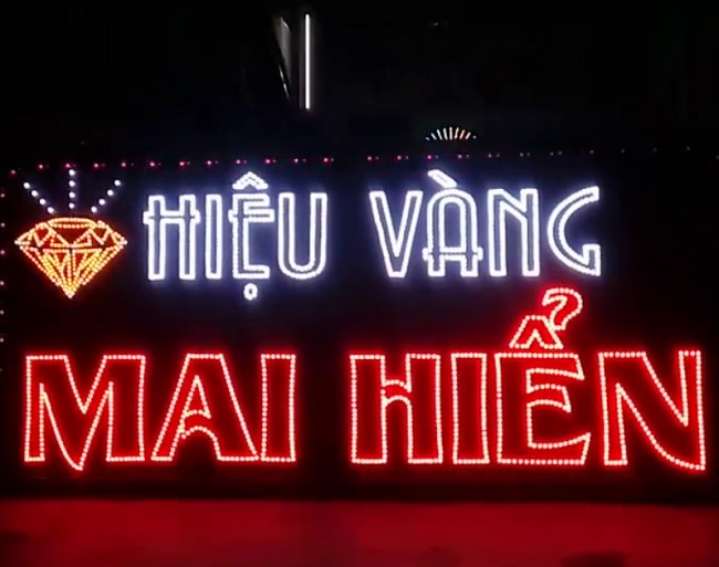 Mẫu Bảng Hiệu Tiệm Vàng Bạc Đẹp, Phong Thủy - Ảnh 7