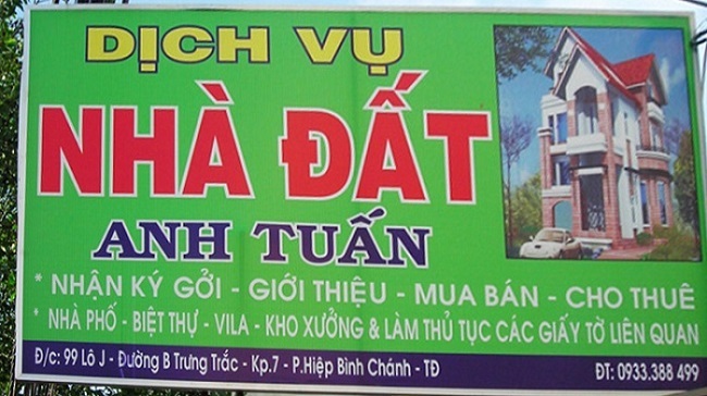 Mẫu Bảng Hiệu Ký Gửi Nhà Đất Đẹp, Thu Hút Khách - Ảnh 4