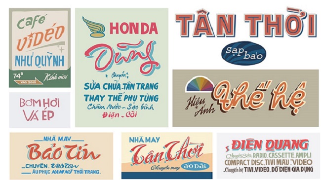 Mẫu Bảng Hiệu Sài Gòn Xưa Đẹp, Hoài Cổ - Ảnh 3