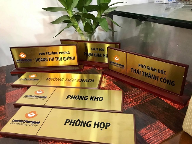 Làm Biển Phòng Ban, Bảng Tên Phòng | Mẫu Đẹp - Ảnh 8