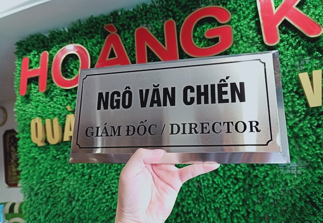 Làm Biển Phòng Ban, Bảng Tên Phòng | Mẫu Đẹp - Ảnh 6