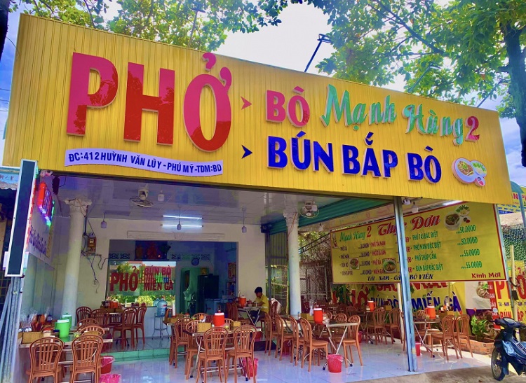 Biển Quảng Cáo Bún Phở Đẹp, Hút Khách Nhất - Ảnh 2