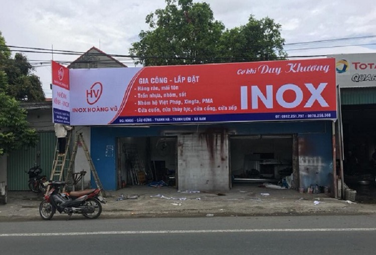 Mẫu Biển Quảng Cáo Cơ Khí, Hàn Xì Đẹp, Ấn Tượng - Ảnh 8