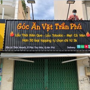 Mẫu Biển Quảng Cáo Đồ Ăn Vặt Đẹp, Thu Hút Nhất