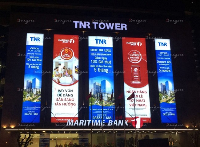 Mẫu Biển Quảng Cáo Dọc Đẹp, Đa Dạng Chất Liệu