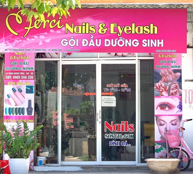 Mẫu Bảng Hiệu Gội Đầu Dưỡng Sinh Đẹp, Sang Trọng - Ảnh 2