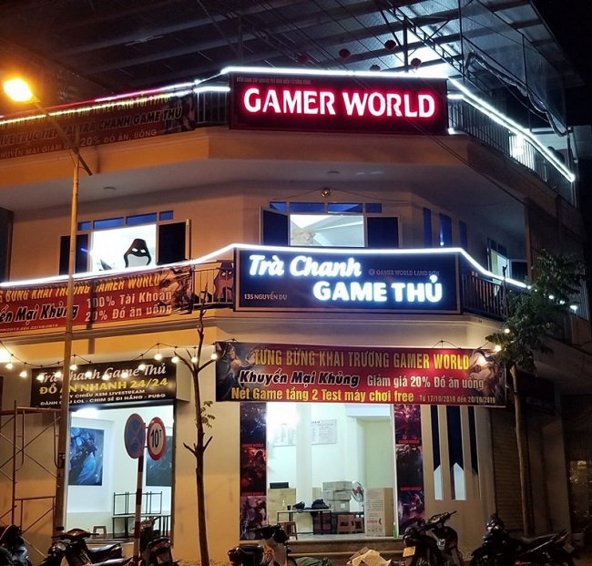 Mẫu Biển Quảng Cáo Quán Nét Đẹp Thu Hút Game Thủ - Ảnh 6
