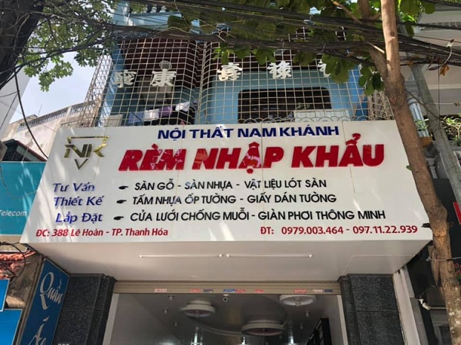 Mẫu Biển Quảng Cáo Rèm Cửa Đẹp, Sang Trọng