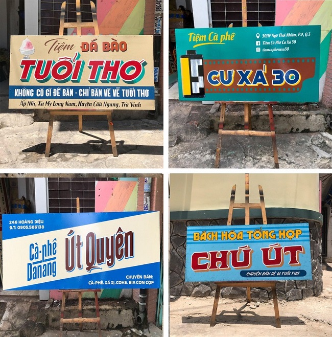 Mẫu Bảng Hiệu Sài Gòn Xưa Đẹp, Hoài Cổ - Ảnh 4