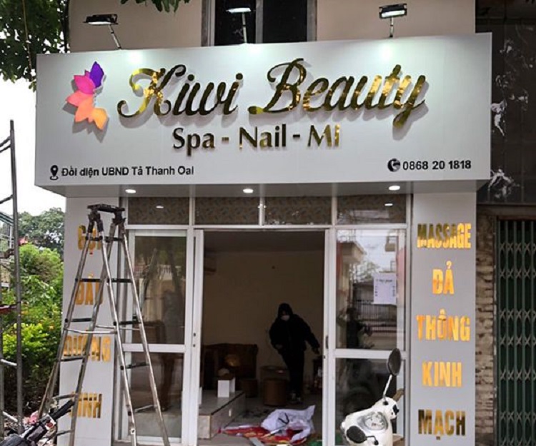 Mẫu Biển Quảng Cáo Tóc và Móng Đẹp, Hot Nhất