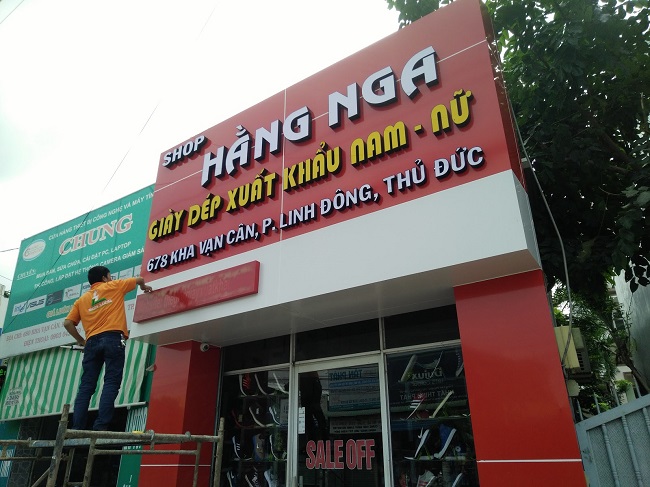 Mẫu Biển Quảng Cáo Shop Giày Dép Đẹp, Ấn Tượng - Ảnh 9