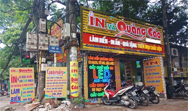 In quảng cáo gần đây giá rẻ, lấy liền tại TPHCM