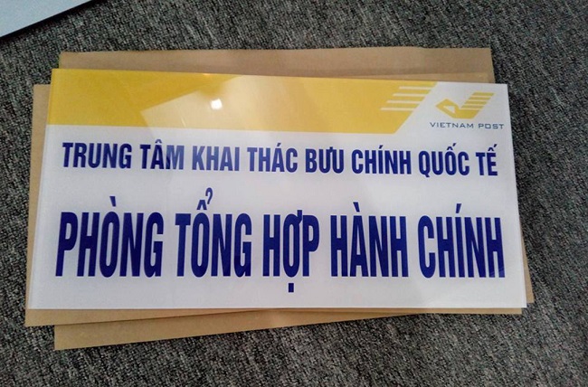 Làm Biển Phòng Ban, Bảng Tên Phòng | Mẫu Đẹp - Ảnh 4