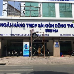 Làm bảng hiệu quận Bình Thạnh giá rẻ, bền đẹp