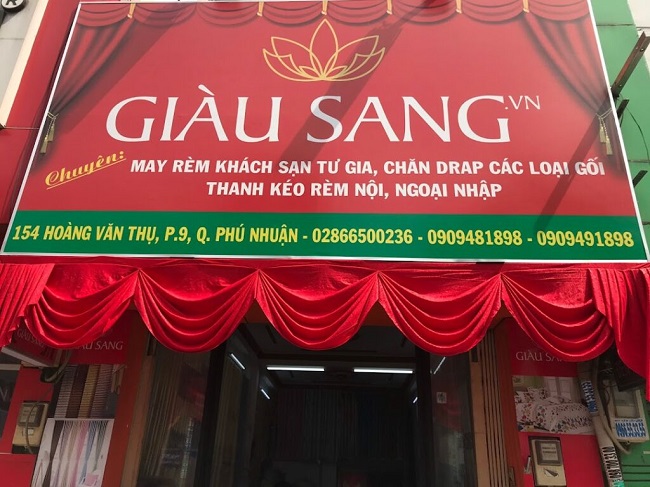 Mẫu Biển Quảng Cáo Rèm Cửa Đẹp, Sang Trọng - Ảnh 11