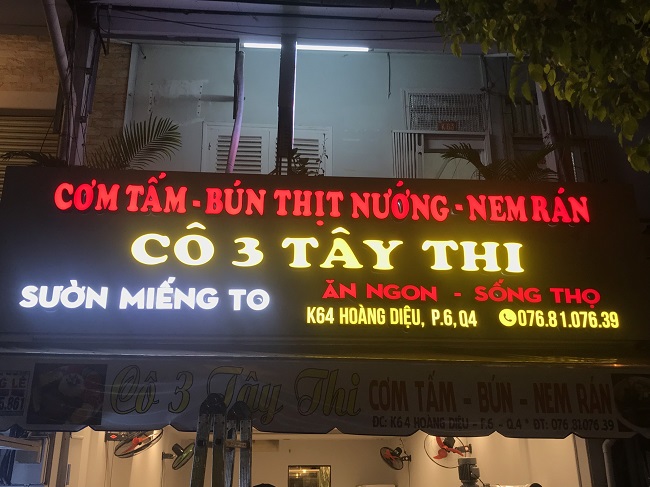 Mẫu Bảng Hiệu Cơm Tấm, Bình Dân Đẹp, Thu Hút - Ảnh 5