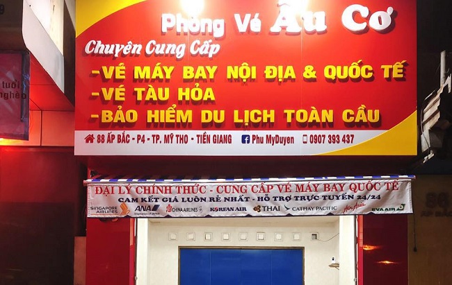 Mẫu Bảng Hiệu Phòng Bán Vé Máy Bay Chuyên Nghiệp - Ảnh 6