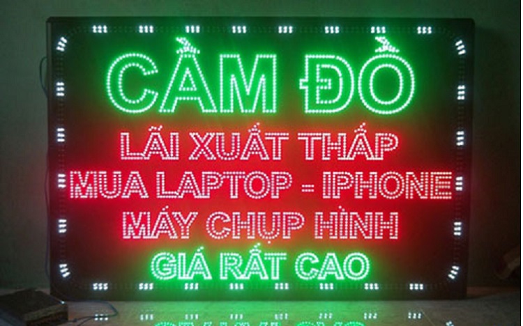 Mẫu Biển Hiệu Quảng Cáo Cầm Đồ Đẹp, Ấn Tượng - Ảnh 13