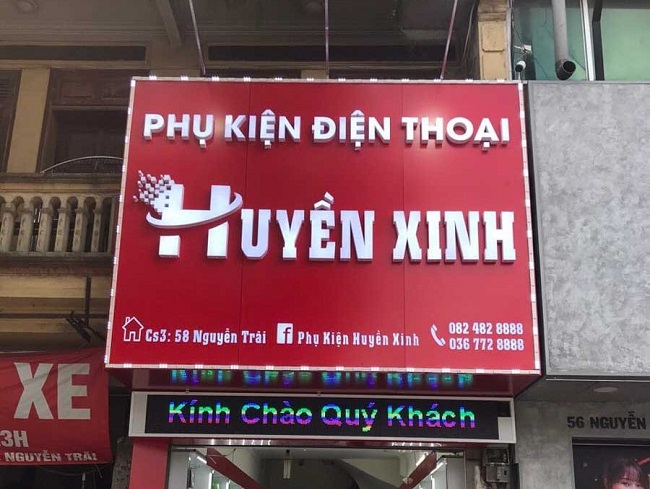 Mẫu Bảng Hiệu Phụ Kiện Điện Thoại Đẹp, Độc Đáo - Ảnh 6