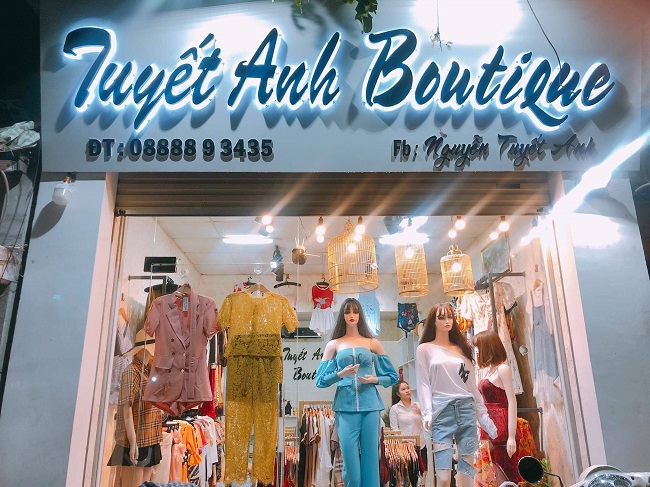 Mẫu Bảng Hiệu Shop Quần Áo Thời Trang Đẹp Nhất 2023 - Ảnh 8
