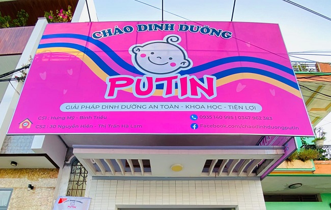 Mẫu Bảng Hiệu Cháo Dinh Dưỡng Đẹp Cho Các Bé - Ảnh 4