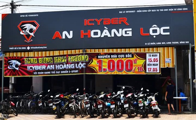 Mẫu Biển Quảng Cáo Quán Nét Đẹp Thu Hút Game Thủ - Ảnh 8