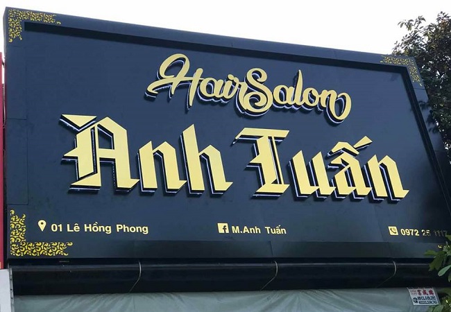 Mẫu Biển Quảng Cáo Salon Tóc Đẹp, Ấn Tượng Nhất - Ảnh 7