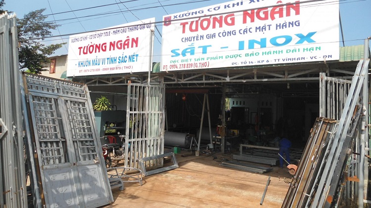 Mẫu Biển Quảng Cáo Cơ Khí, Hàn Xì Đẹp, Ấn Tượng - Ảnh 6