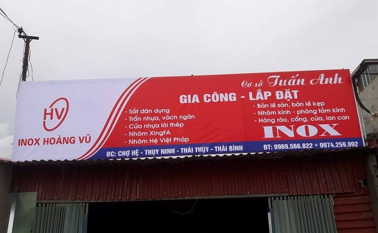 Mẫu Biển Quảng Cáo Cơ Khí, Hàn Xì Đẹp, Ấn Tượng - Ảnh 5