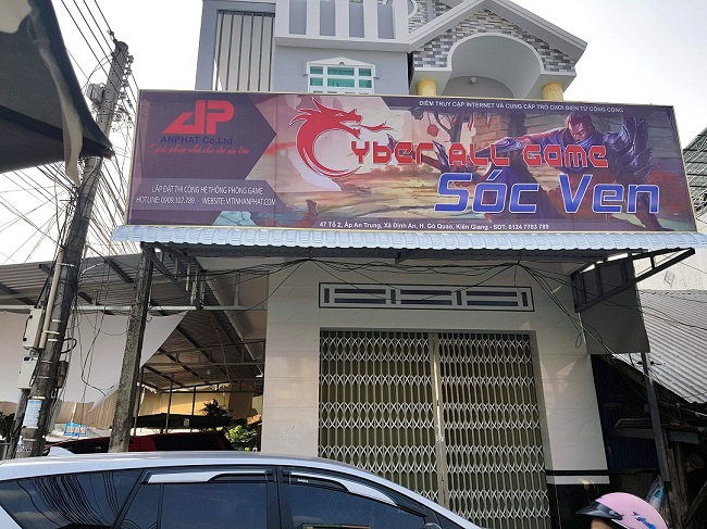 Mẫu Biển Quảng Cáo Quán Nét Đẹp Thu Hút Game Thủ - Ảnh 11