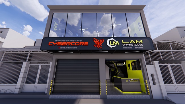 Mẫu Biển Quảng Cáo Quán Nét Đẹp Thu Hút Game Thủ - Ảnh 14