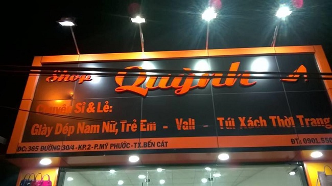 Mẫu Biển Quảng Cáo Shop Giày Dép Đẹp, Ấn Tượng - Ảnh 13