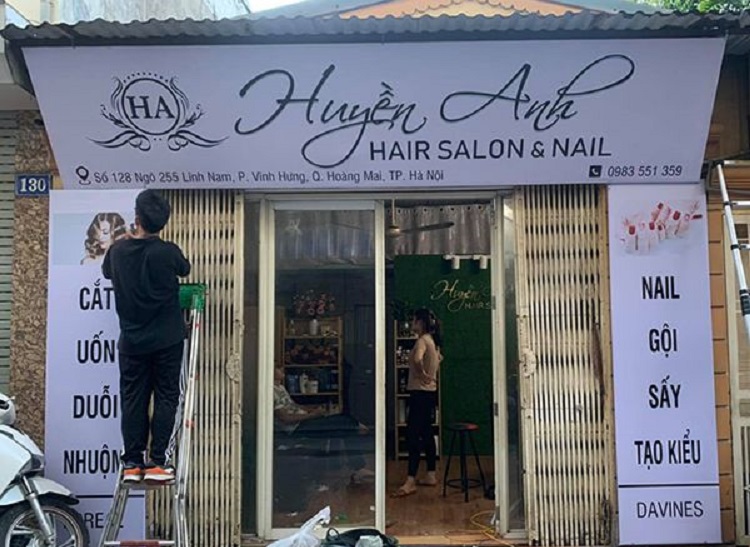 Mẫu Biển Quảng Cáo Tóc và Móng Đẹp, Hot Nhất - Ảnh 4