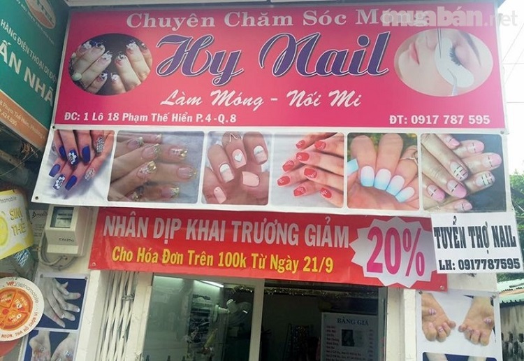 Mẫu Biển Quảng Cáo Tóc và Móng Đẹp, Hot Nhất - Ảnh 5