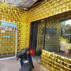 Tấm Ốp 3D Kim Loại – Ốp Nền 3D Đẹp Cho Bảng Hiệu